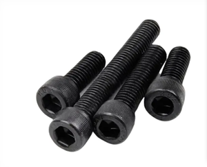 Parafusos Sextavados de Aço Inoxidável Zincado Preto Grau 8.8 M8 M10 Totalmente Roscados com Porcas e Arruelas - Product Image 2