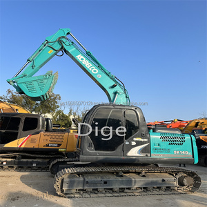 Mini pelle hydraulique sur chenilles originale Kobelco SK140/SK140SR d'occasion 14 tonnes avec moteur et pompe à vendre - Product Image 4