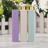 Flacon de parfum vide en verre rotatif et rétractable de 10 ml, personnalisable avec logo, portable pour voyage, cosmétique, estampage à chaud