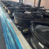 Refroidisseur vertical sur pied pour centre de données, refroidissement liquide 120/400 kW, économie d'énergie, ventilateur axial écologique