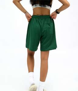 Shorts de basket-ball pour hommes de haute qualité, personnalisés, brodés, en tissu actif, taille mi-haute élastique, respirant, fermeture - Product Image 5