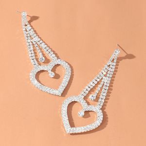 European American Copper Alloy Trendy 18K Gold Plated Needle Earrings Rhinestone Imitation Pearl Exaggerated Flower Snowflake - Product Image 4