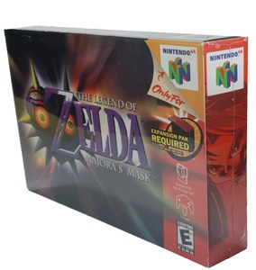 Versión de EE. UU. Para Zelda Majoras <span class=keywords><strong>Mask</strong></span> N64 Box con bandeja Cartucho de juego de repuesto para juegos N64 - Product Image 4