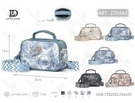 Bolso cruzado cuadrado para mujer con estampado floral, de material suave, para uso diario en todas las estaciones - Product Image 3