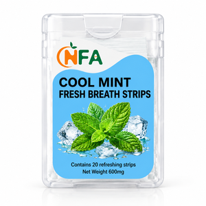 Bandes de menthe fraîche pour l'haleine, très vendues, pour la fonction du système nerveux et la santé psychologique - Product Image 1