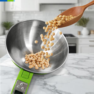 Smart Digital Kitchen Food Scale Auto-Off Runde Form mit 5kg maximalem Gewicht Lebensmittel messwerk zeug mit Digital anzeige - Product Image 2