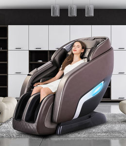 2024 nuevo SL Track 3D Zero Gravity masajeador de silla de masaje barato con calefacción de rodillo de pie de página - Product Image 4