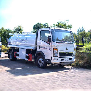 Fabriek Sinotruk Howo 10000 Liter Brandstof Tanker Truck Brandstof Bowser Met Dispenser En Debiet Meter - Product Image 2