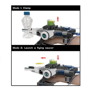 フライングディスクランチャーキット教育用STEM油圧ロボット子供の爪の腕のおもちゃ - Product Image 2