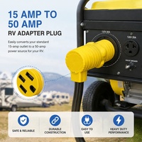 Adaptateur RV homologué ETL Guankai, prise NEMA 5-15P vers 14-50R, 15A/125V 50A/250V, convertisseur de puissance en cuivre robuste pour générateur de camping-car