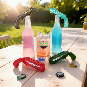 Abridores de Botellas de Cerveza con Forma de Pistola, Recuerdos para Fiestas, Abridor de Botellas para Gamers, para Barbacoa, Fiesta, <span class=keywords><strong>Bar</strong></span>, Beber con Familiares, Amigos y Compañeros - Product Image 1