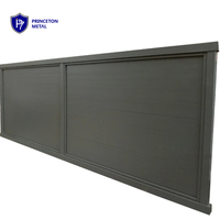 Portes coulissantes électriques en aluminium de style moderne et concis avec modélisation 3D, design écologique et étanche