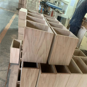 Lớn hộp gỗ lưu trữ ngực gỗ không sơn lưu niệm hộp với nắp và xử lý để trang trí với các tài liệu, đồ chơi, vật có giá trị & công cụ - Product Image 2