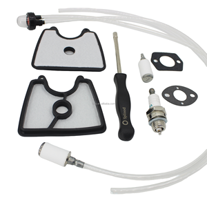 Carburateur SIMPERAC 125BV pour souffleur à feuilles <span class=keywords><strong>Husqvarna</strong></span> (125B/125BX/125BVX) - Filtre à air, tuyau d'alimentation et kit de réparation - Product Image 6