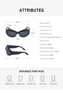 <span class=keywords><strong>Lunettes</strong></span> <span class=keywords><strong>de</strong></span> <span class=keywords><strong>soleil</strong></span> Y2K <span class=keywords><strong>de</strong></span> style européen américain Steampunk pour hommes femmes UV400 optimale pour <span class=keywords><strong>Amazon</strong></span> équitation sports en gros transfrontalier - Product Image 5