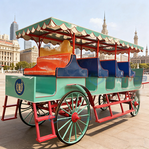 Carruajes Tirados por Caballos Personalizados para Parques de Atracciones, Fabricados por Fabricantes, para Turismo y Transporte Especial - Product Image 5