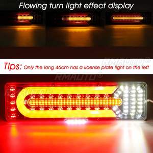 2 Luces Traseras LED Dinámicas de 24V para Coche, Camión, Remolque, Furgoneta, Barco, RV, Caravana, Autobús, Camión, UTV - Product Image 3