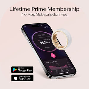 SHR умное кольцо для здоровья сна, мониторинг кислорода в крови, фитнес-трекер, приложение для анализа сердечного ритма, стресса, подключено для IOS, Wi-Fi - Product Image 5