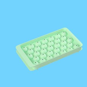 Bandeja de cubo de silicona redonda de bajo precio, libre de Bpa, fácil liberación, <span class=keywords><strong>Mini</strong></span> molde para hacer bloques de hielo de caramelo - Product Image 3