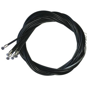 Cables de freno para bicicleta con tubo negro, accesorios mecánicos delanteros y traseros para bicicleta - Product Image 4