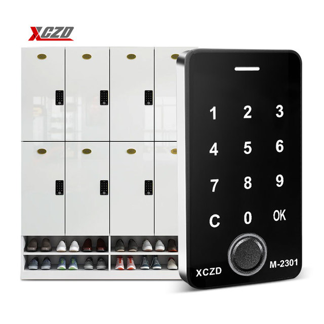 ABS Fingerprint Lock Popular Intelligent Locker Keyless Digital Lock Electronic Cabinet Lock Digital Cabinet