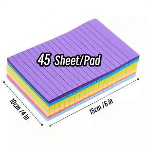 Bloc de Notas Autoadhesivo Color Line, Bloc de Notas Auxiliar para Escribir, Libreta de Direcciones, Bloc de Notas con Etiquetas de Índice - Product Image 2
