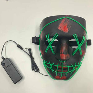 El mejor vendedor de luz Led <span class=keywords><strong>purga</strong></span> máscara para el Día de San Patricio Festival de <span class=keywords><strong>Halloween</strong></span>, - Product Image 3