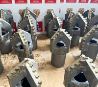 Bon prix Foret grattoir en alliage à 3 ailes Filetage femelle 100 Mm pour Formations souples Foret PDC à traînée de forage