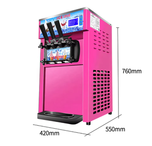 Máquina de Helados de Tres Sabores de Rendimiento Estable, Dispensador de Helados de Calidad Premium, Máquina para Hacer Helados de Bajo Costo - Product Image 5