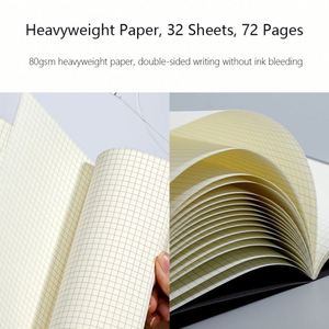 Wholesale Kraft Horizontal-lined Grid Large B5 Eco Friendly <b>Blank</b> Student Art Drawing A5 <b>Notebook</b> for School - Product Image 4