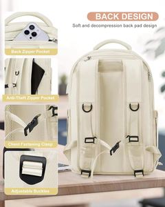 Wholesale Unisex Carry-on Travel <b>Backpack</b> Outdoor-Ready Waterproof Oxford <b>Laptop</b> <b>Backpack</b> with Built-in USB Charging Port - Product Image 3