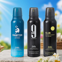 Fournisseur de parfums masculins originaux personnalisés, eau de toilette, déodorant 220 ml, parfumeur de haute qualité