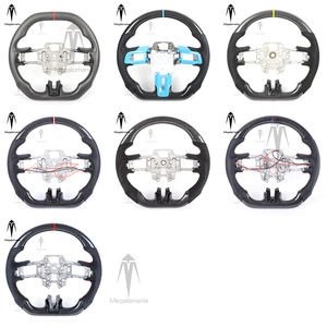 Volante de fibra de carbono seco de cuero LED adecuado para modelos <span class=keywords><strong>Ford</strong></span> <span class=keywords><strong>Mustang</strong></span> GT <span class=keywords><strong>2005</strong></span>-2009 <span class=keywords><strong>Shelby</strong></span> - Product Image 3