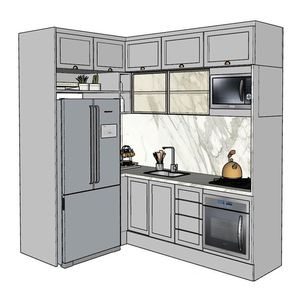 Armario de cocina listo para montar armario bajo cajón - Product Image 6