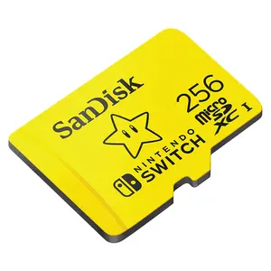 Kartu SD mikro tf SanDisk 256GB SDSQXAO UHS-I, kartu TF kecepatan tinggi 512GB 128GB Nin tendo Switch kartu memori