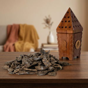 Grado S Sanai Zilal Oud Agarwood Chips, Madera de Oud Blanca Aromática para Bakhoor, Perfume y Fragancia, Primavera, Verano, Otoño - Product Image 3