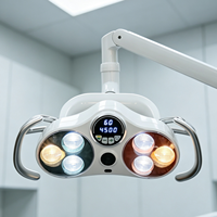 Lampe chirurgicale LED sans ombre pour dentisterie avec contrôle par capteur et enregistrement vidéo, lampe orale pour dentisterie