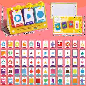 Herramienta Educativa Interactiva, Juego de Geometría Atractivo para Enseñar Conceptos de Aprendizaje Temprano, Tabla de Formas - Product Image 4