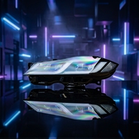 Faro Delantero de Matriz de 4 Lentes para Jaguar XF X260 2022, Actualización con Especificaciones Estadounidenses, Personalización, Programación, Activación, Ensamblaje de Lámpara Delantera Automática