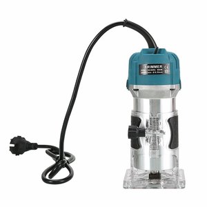 Fresadora Eléctrica de 220V para Trabajos en Madera, 800W, Sin Escobillas, 4A, 30000 RPM, Herramienta de Grabado, Recorte y Ranurado, Carcasa Metálica - Product Image 1