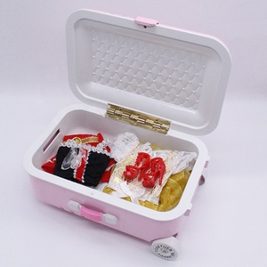 Maletas <span class=keywords><strong>de</strong></span> Viaje Personalizadas con Ruedas Giratorias <span class=keywords><strong>de</strong></span> <span class=keywords><strong>Goma</strong></span>, Equipaje <span class=keywords><strong>de</strong></span> Mano para Muñecas BJD 1/3 - Product Image 2