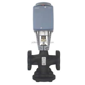 Vanne de régulation électrique à 2 voies série <span class=keywords><strong>SKD62</strong></span> <span class=keywords><strong>Siemens</strong></span>, protection IP54, raccord à bride pour chaudière de quartier - Product Image 5