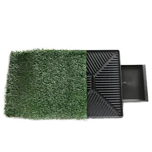 Vendita calda addestramento cane toilette tipo cassetto Pet prato wc cane toilette Pet Mat orinatoio facile da pulire