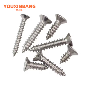 400 pièces M3 vis autotaraudeuses boîte à vis ensemble Phillips tête plate vis autotaraudeuses Kit - Product Image 3