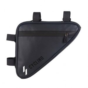 Bolsa triangular impermeable para bicicleta de montaña con logotipo personalizado de fábrica BSCI, bolsa para cuadro de bicicleta de carretera. - Product Image 1