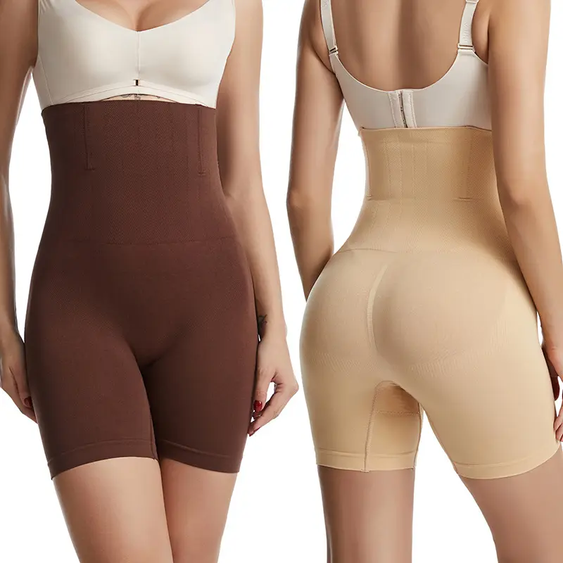 Vita da donna Postpartum shape-up senza traccia di sollevamento dell'anca pantaloni slim vita alta cavallo intimo in vita