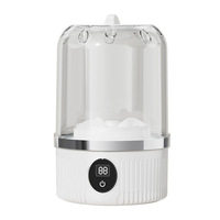 Laveuse/sécheuse portable USB mini semi-automatique tout-en-un avec drainage manuel pour le lavage des vêtements, idéale pour les dortoirs – Tasse à linge