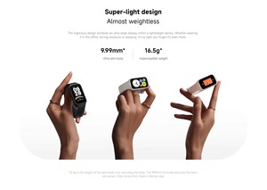 Smart Band <span class=keywords><strong>9</strong></span> Active Xiaomi in Offerta con Monitoraggio del Sonno, Promemoria Chiamate e Monitoraggio della Frequenza Cardiaca - Product Image 5