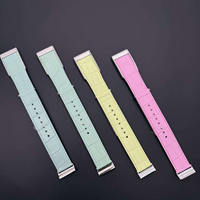 Bracelet de sport en cuir rose gaufré crocodile de qualité supérieure, respirant et réglable, pour Whoop 5.0/MG Fitness