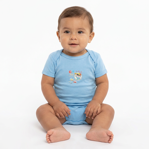 Mono de algodón 100% para bebés y niños pequeños, pijama, pelele, body para recién nacidos, sin teñir. - Product Image 1